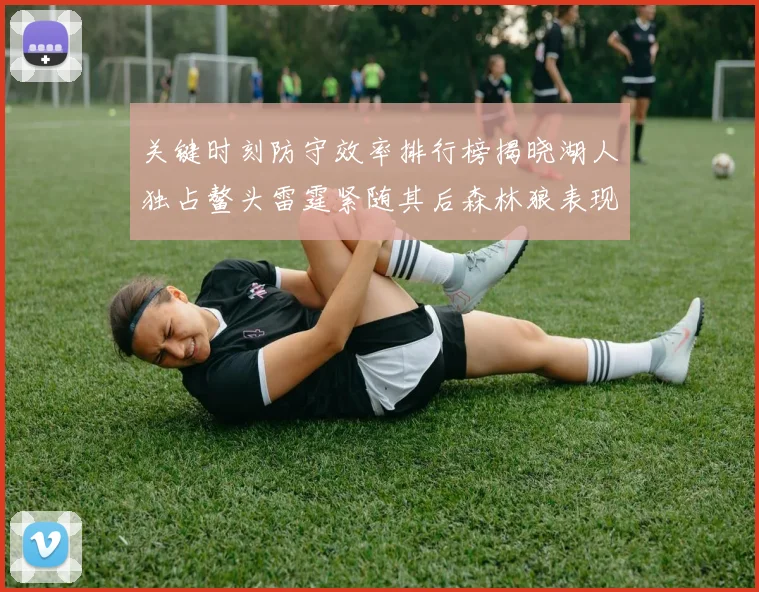 关键时刻防守效率排行榜揭晓湖人独占鳌头雷霆紧随其后森林狼表现不俗