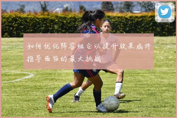 如何优化阵容组合以提升效果成许指导面临的最大挑战